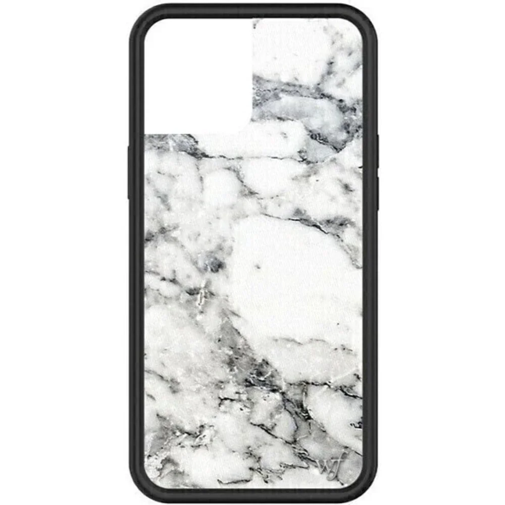 Wildflower Case iPhone 12 Pro Max Marble 4 ft. Drop Durability
